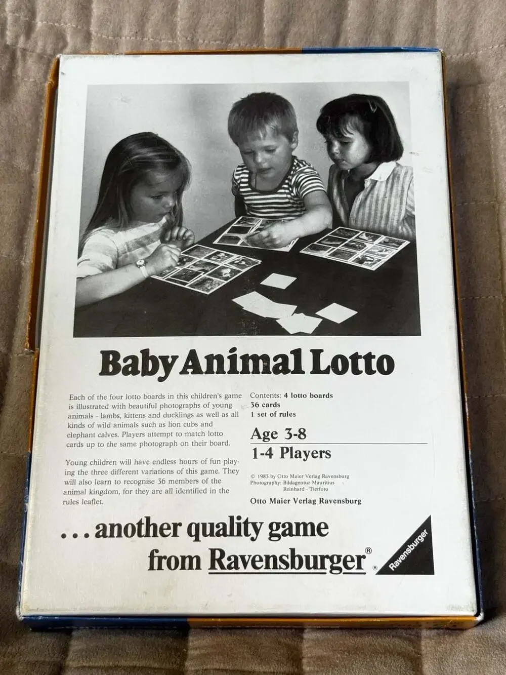Ravensburger 1983 baby